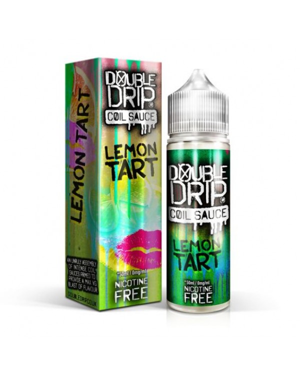 LEMON TART E LIQUID BY DOUBLE DRIP 50ML 80VG