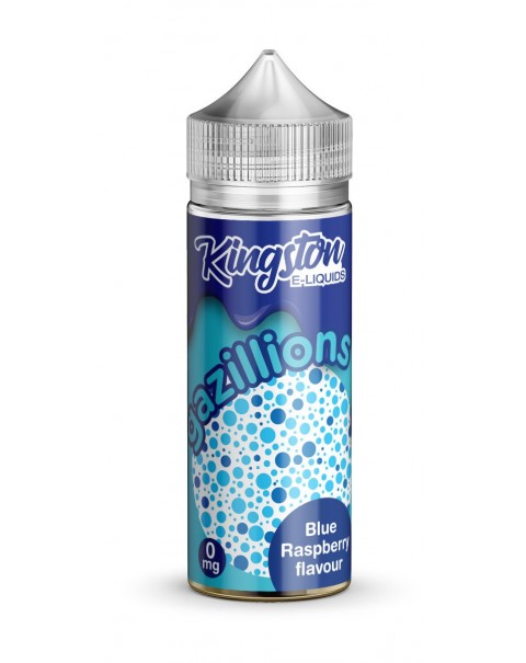 BLUE RASPBERRY E LIQUID KINGSTON GAZZILIONS 100ML 70VG