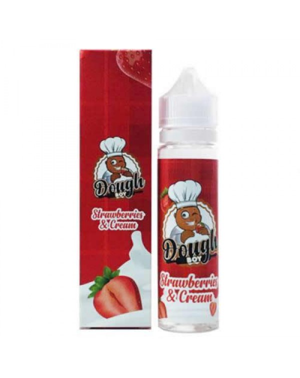 STRAWBERRIES & CREAM E LIQUID BY DOUGH BOY 50M...