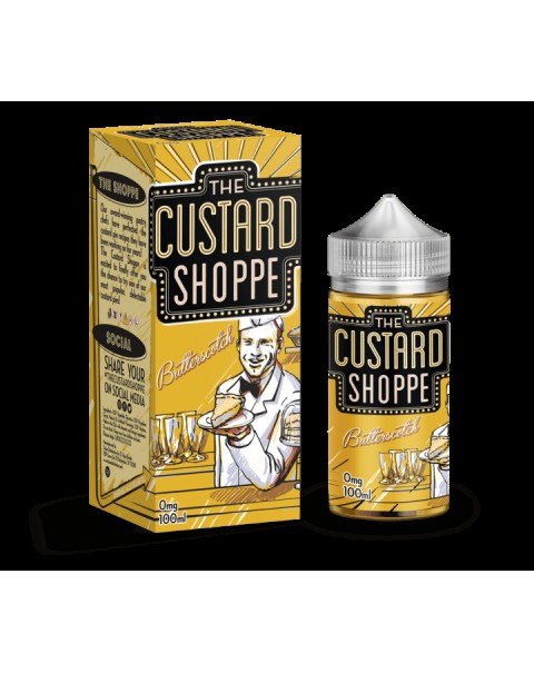 BUTTERSCOTCH E LIQUID BY THE CUSTARD SHOPPE 100ML 75VG