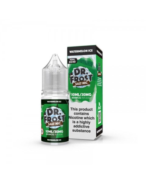 WATERMELON ICE NICOTINE SALT E-LIQUID BY DR FROST