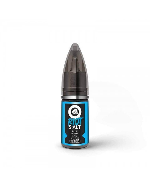 BLUE BURST HYBRID NICOTINE SALT E-LIQUID BY RIOT S:ALT